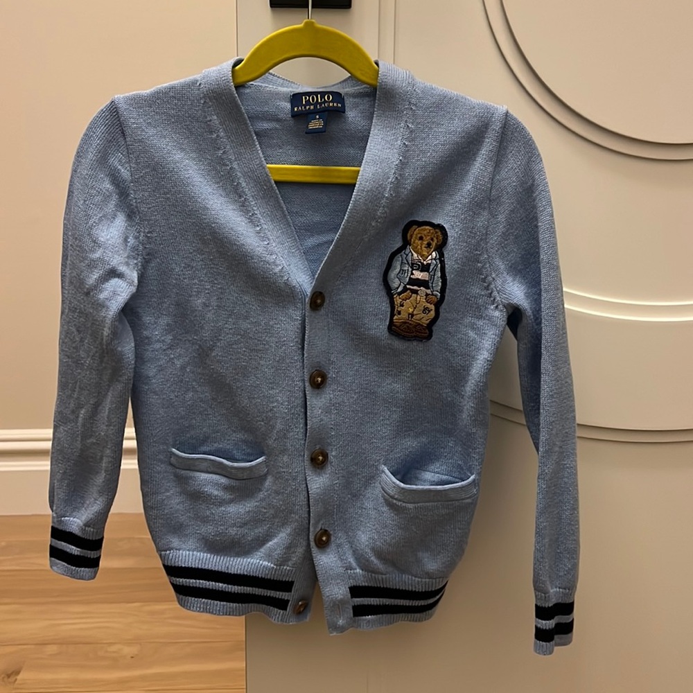 RL bear sweater , boy Sz5 y